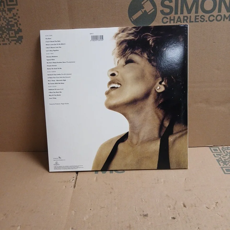 TINA TURNER SIMPLY THE BEST 2 VINYL SET