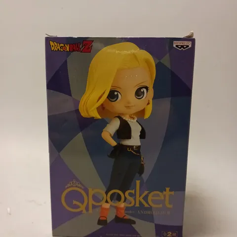 DRAGON BALL Z Q POSKET ANDROID 18 VINYL FIGURE