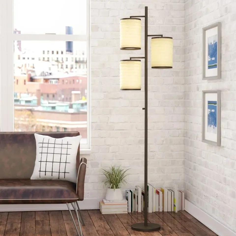 BOXED DEROCHE 188CM TREE FLOOR LAMP (1 BOX)