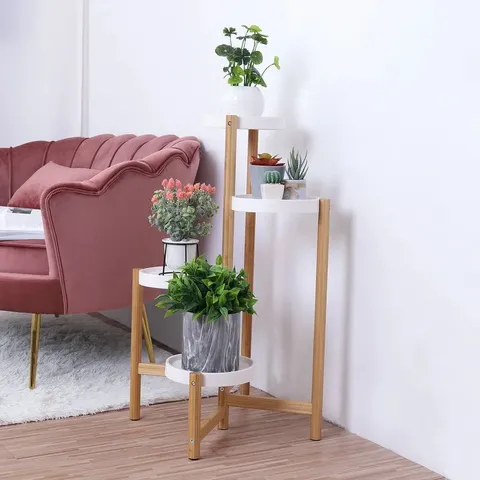 BOXED THATCHAM PLANT STAND