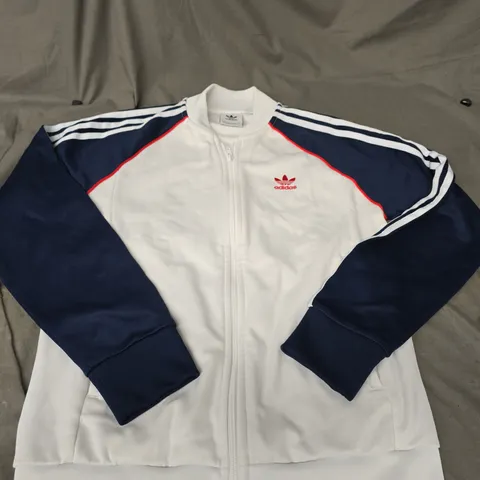 ADIDAS LONG SLEEVE JACKET SIZE M