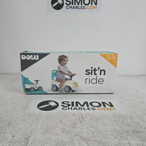 DOLU SIT'N RIDE TODDLER RIDE-ON TOY – BOXED (12–36 MONTHS)