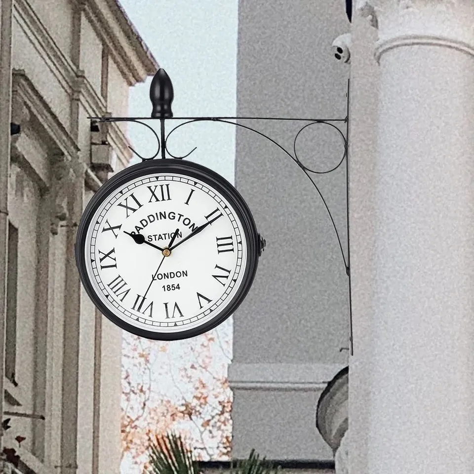 BOXED GRAINOLA METAL WALL CLOCK (1 BOX)