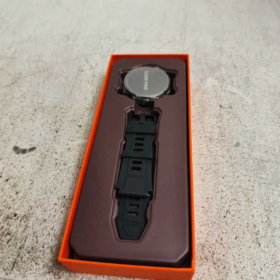 ULTRA SERIES SPORT WATCH – BLACK RUBBER STRAP, BOXED