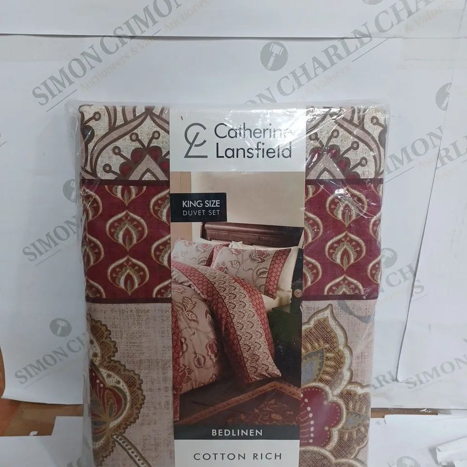 CATHERINE LANSFIELD KING SIZE DUVET SET 