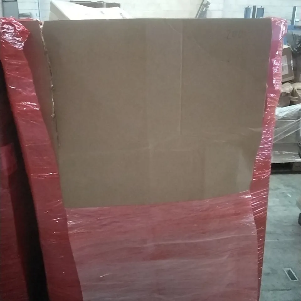 PALLET OF ASSORTED HOUSEHOLD GOODS AND PRODUCTS TO INCLUDE;HIGH PRESSURE WASHER, AIR CONDITIONER, BOXED FURNITURE ETC