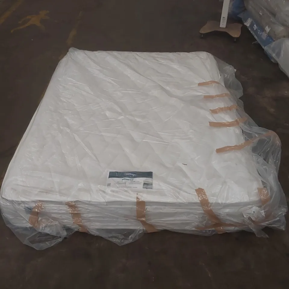 QUALITY BAGGED SILENTNIGHT PILLOW TOP 5' KING SIZE MATTRESS 