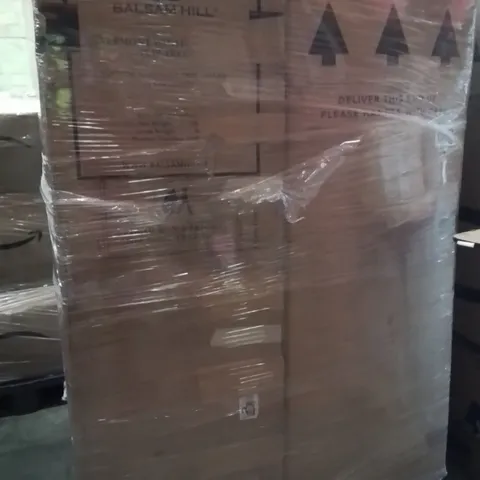 PALLET OF VERMONT WHITE SPRUCE FLIP TREE WITH LED LIGHTS 