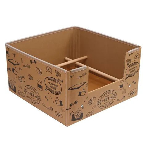 CARDBOARD FLATPACK HYGIENIC WHELPING BOX