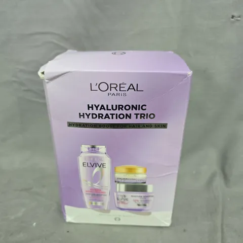 L'OREAL PARIS HYALURONIC HYDRATION TRIO 