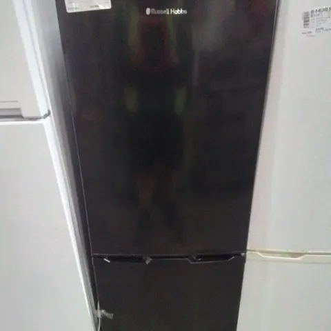 RUSSELL HOBBS LOW FROST FRIDGE FREEZER, 113L FRIDGE, 61L FREEZER - BLACK (50CM WIDE, 145CM HIGH) - UNPROCESSED RAW RETURN