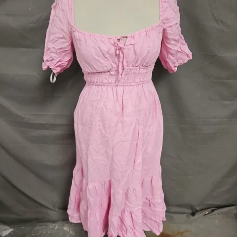 FOREVER NEW MIDI DRESS IN PINK SIZE 10