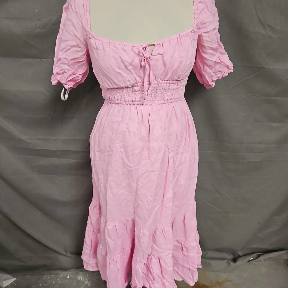 FOREVER NEW MIDI DRESS IN PINK SIZE 10