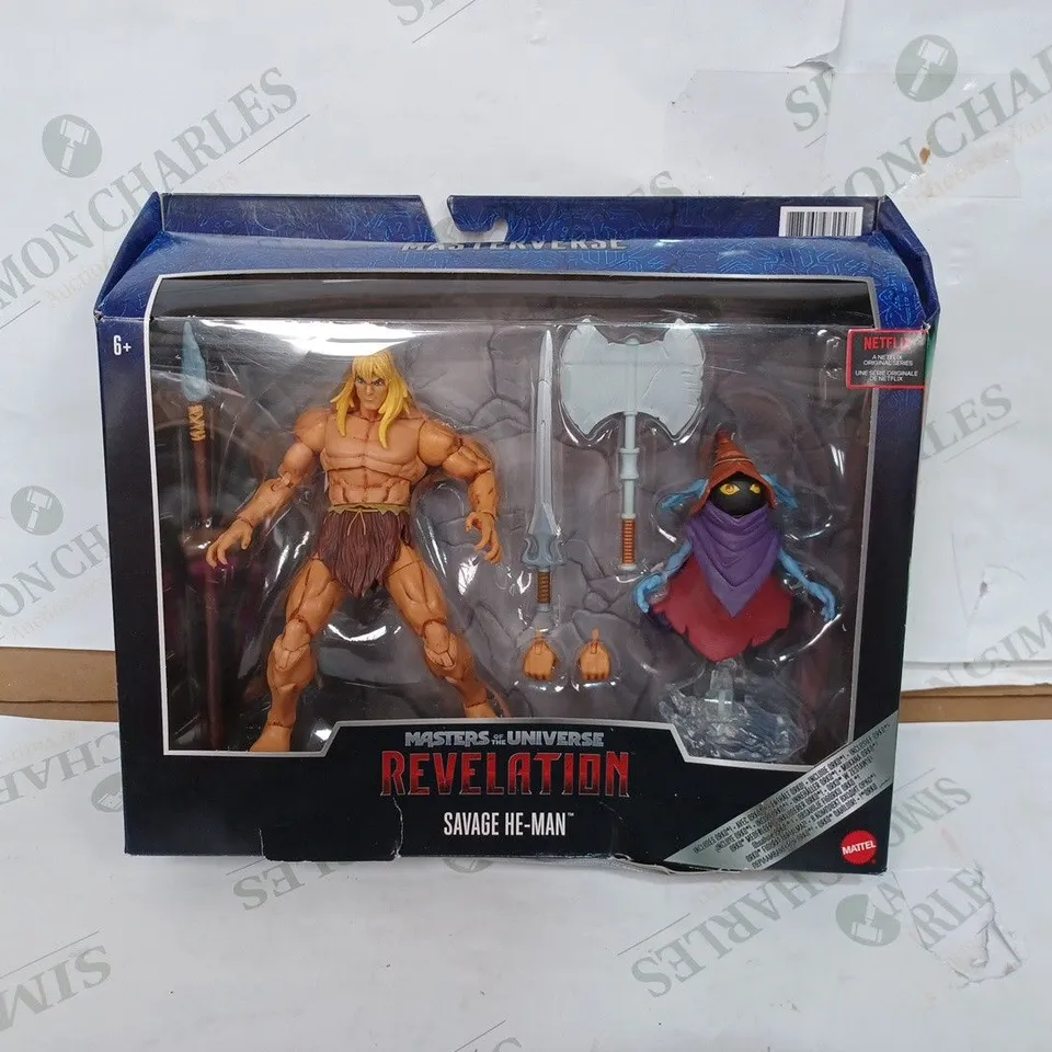 MASTERS OF THE UNIVERSE SAVAGE HE-MAN FIGURE SET