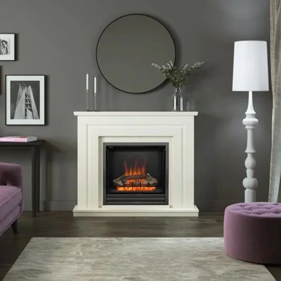 BOXED WHITHAM ELECTRIC FIREPLACE (1 BOX)