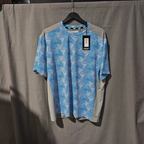 RIID GEOMETRIC PATTERN SHORT-SLEEVE T-SHIRT β XXL (MEN)