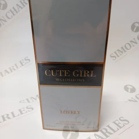 BOXED AND SEALED CUTE GIRL MEGA COLLECTION LOVELY EAU DE PARFUM 90ML