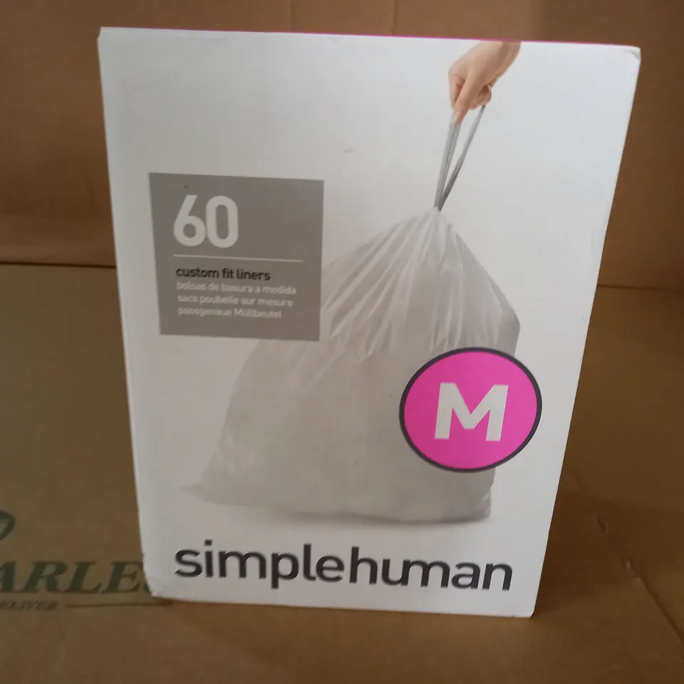 SIMPLE HUMAN 60-PACK CUSTOM FIT LINERS