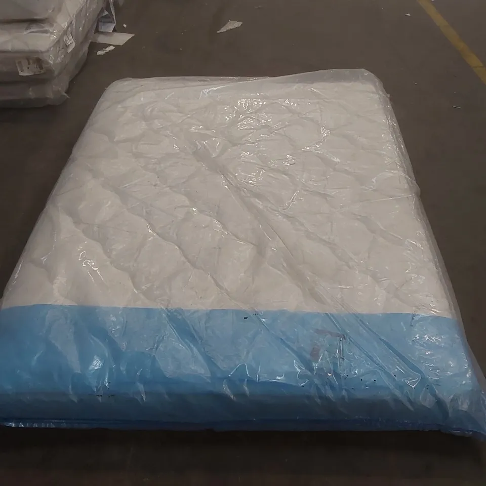 QUALITY BAGGED DESIGNER KING SIZE 150cm AIRSPRUNG LUXURY QUILTED MEDIUM MATTRESS RRP £259
