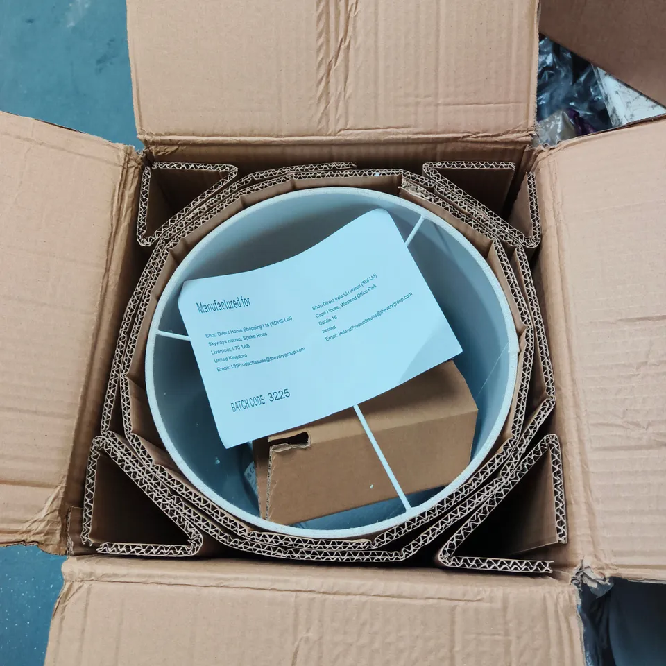 CASA DOT TEXTURED FLOOR LAMP - COLLECTION ONLY 