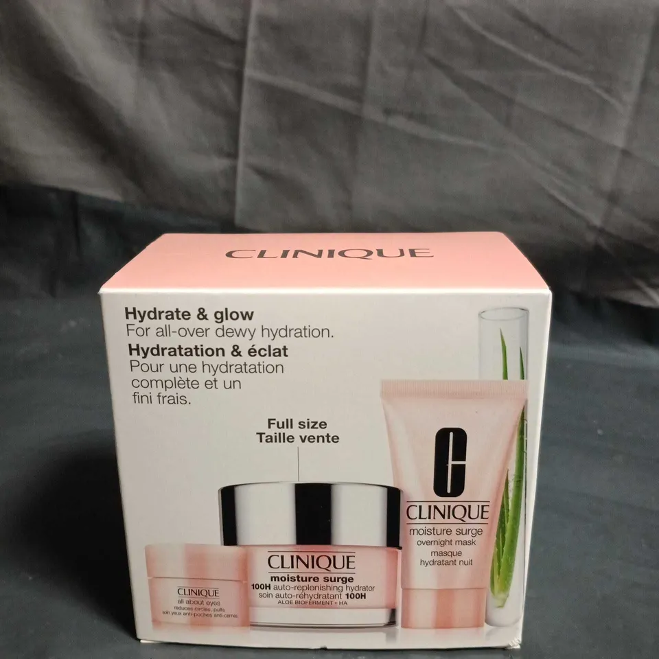 CLINIQUE MOISTURE SURGE SKINCARE SET 