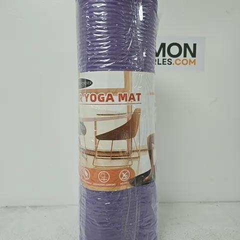 ACTIVE FOREVER NBR YOGA MAT IN PURPLE