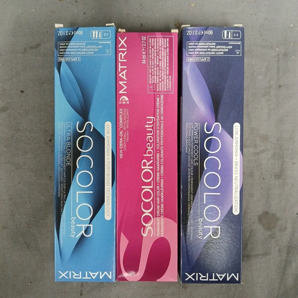 BOX OF APPROXIMATELY 20 ASSORTED MATRIX SO COLOUR BEAUTY PRODUCTS