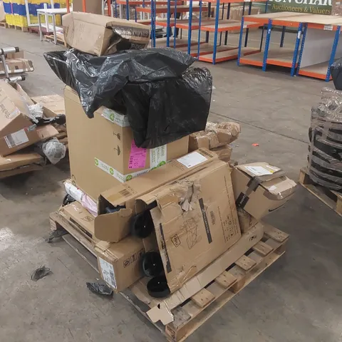 PALLET OF ASSORTED CONSUMER PRODUCT/FURNITURE PARTS ECT