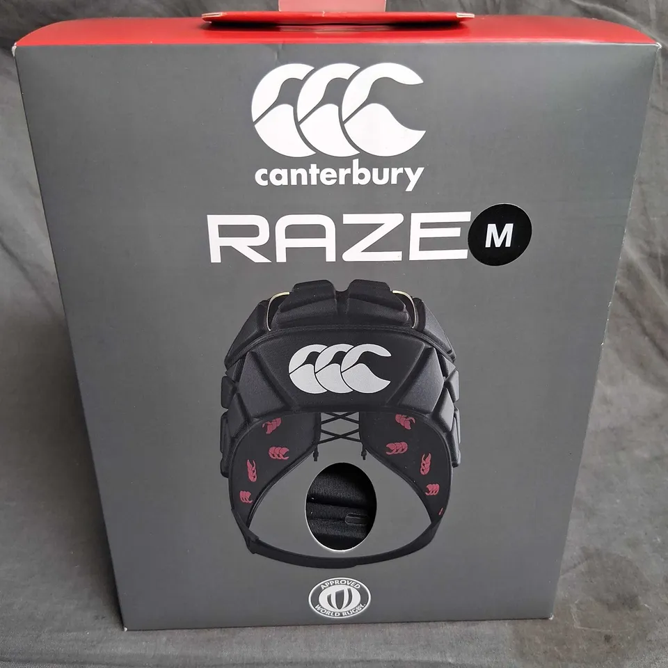 BOXED CANTERBURY RAZE HEADGEAR SIZE M