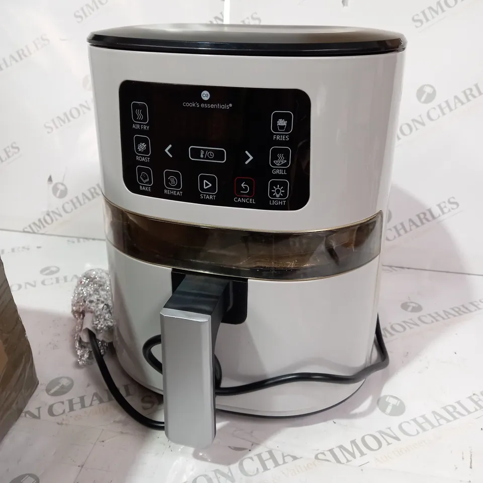 COOK'S ESSENTIALS 4.0L AIR FRYER, COOL GREY