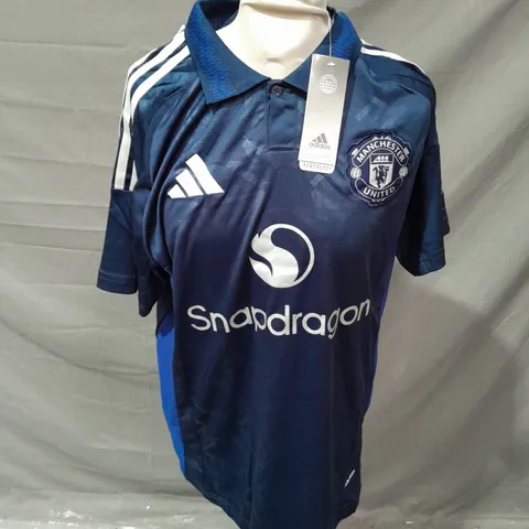 ADIDAS MANCHESTER UNITED FOOTBALL CLUB THIRD TEAM SHIRT 2024-2025 - LARGE