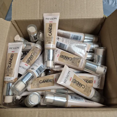 APPROXIMATELY 60 REVLON CANDID NATURAL FINISH ANTI-POLLUTION FOUNDATION - SHADE 200 - 22ML
