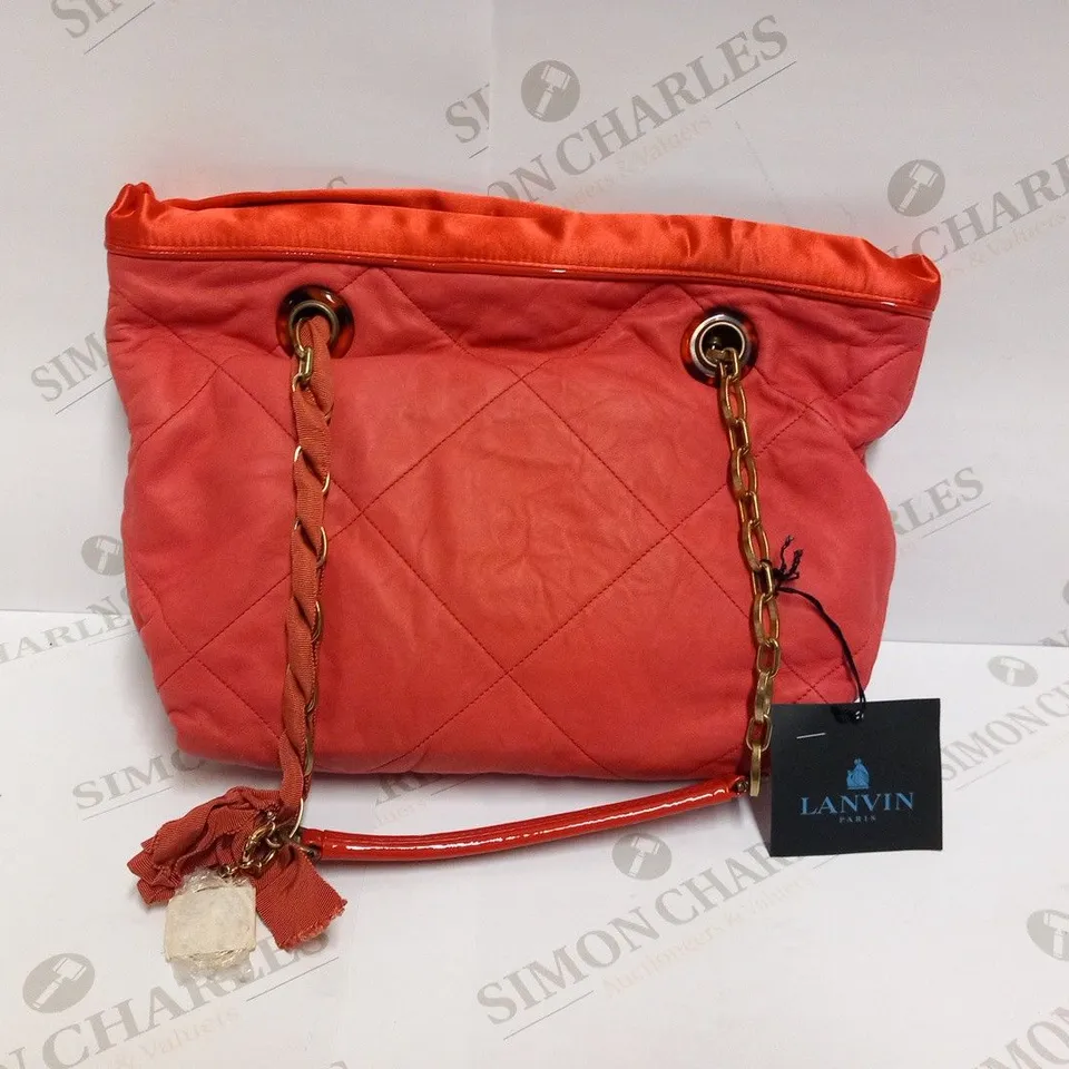 LANVIN AMALIA MINI BAG IN LAMBSKIN