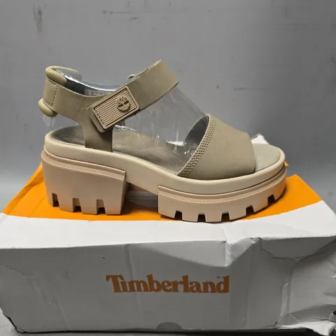 BOXED TIMBERLAND BACKSTRAP SANDAL - UK 4