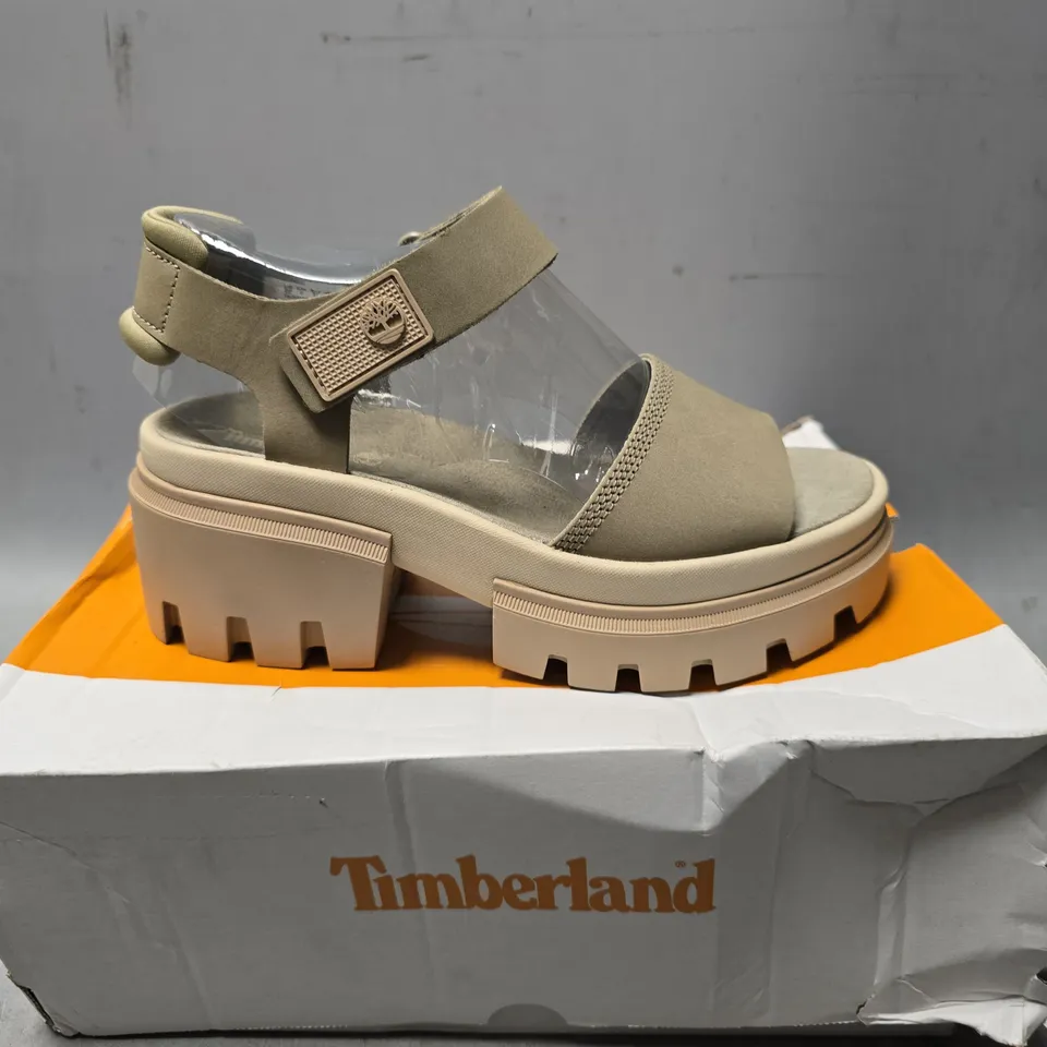 BOXED TIMBERLAND BACKSTRAP SANDAL - UK 4 
