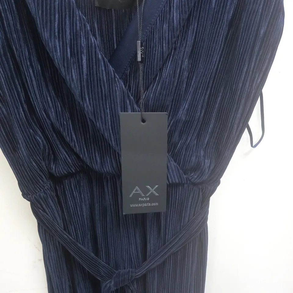 AX PARIS NAVY TROUSER DRESS - 12