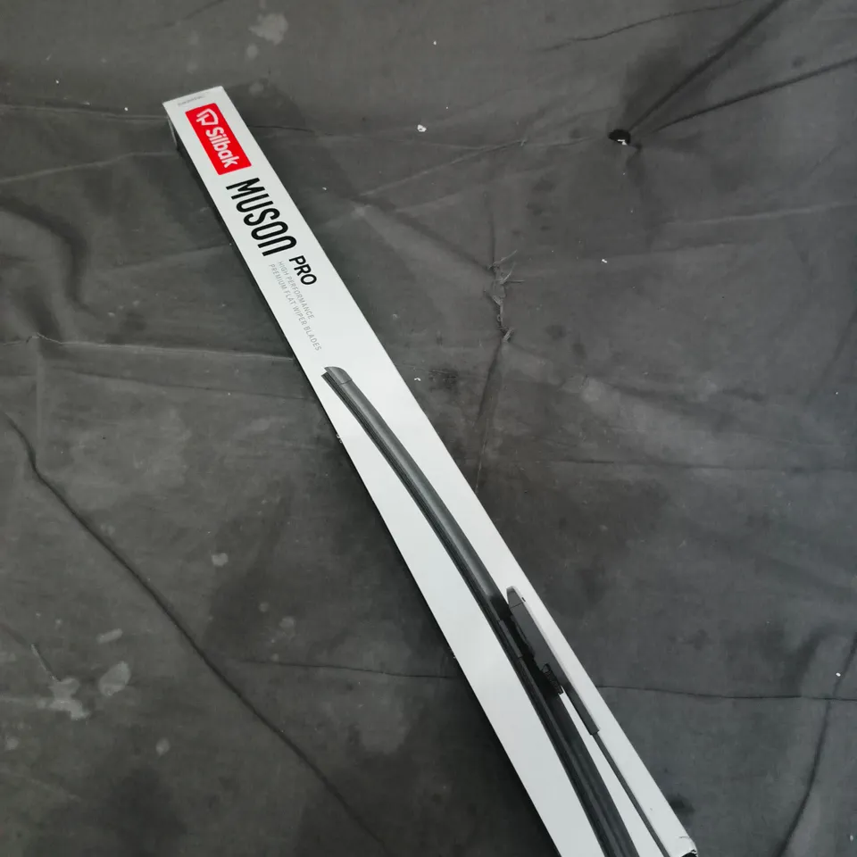 SILBAK MUSON PRO SB2619C FLAT WIPER BLADES (SET OF TWO)