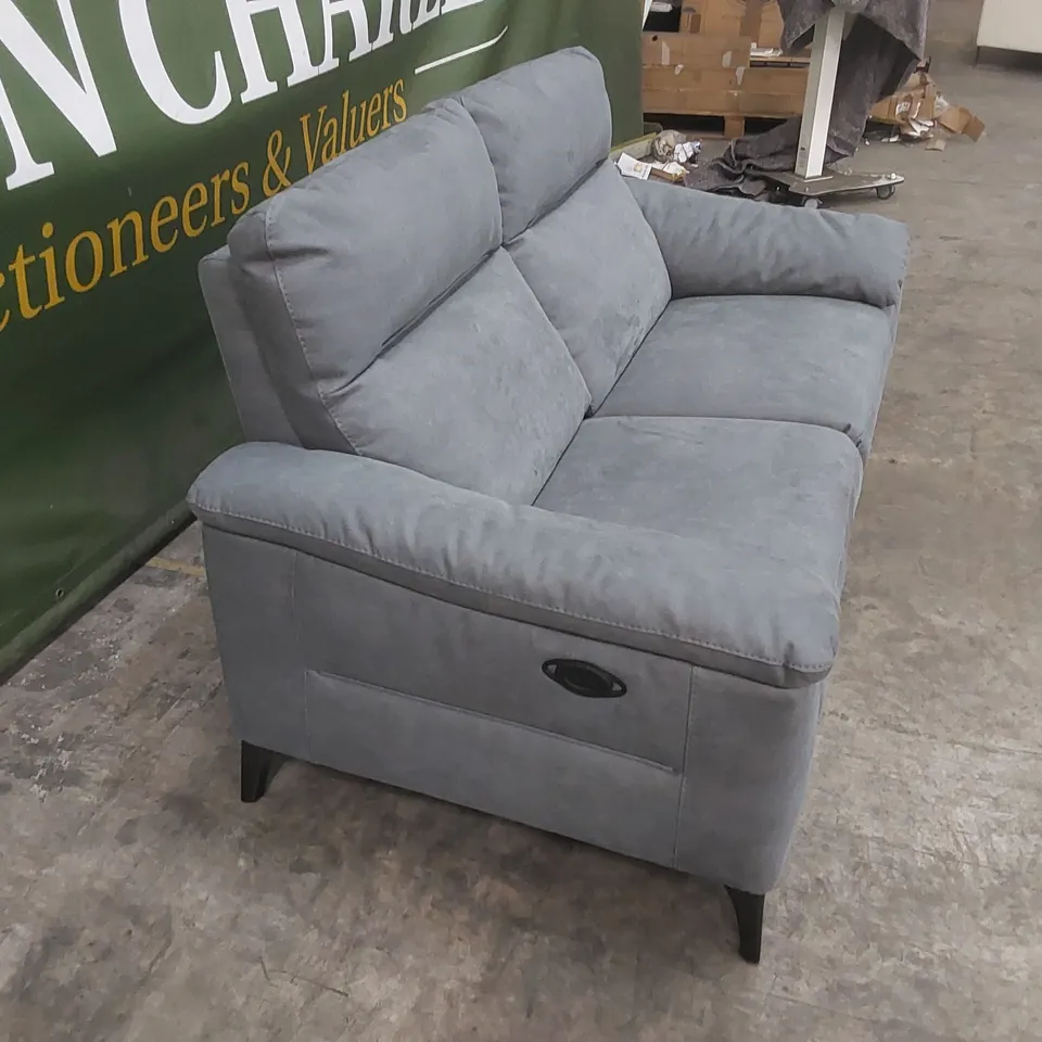 QUALITY DESIGNER ITALIAN MADE GARY 2 SEATER POWER RECLINER SOFA