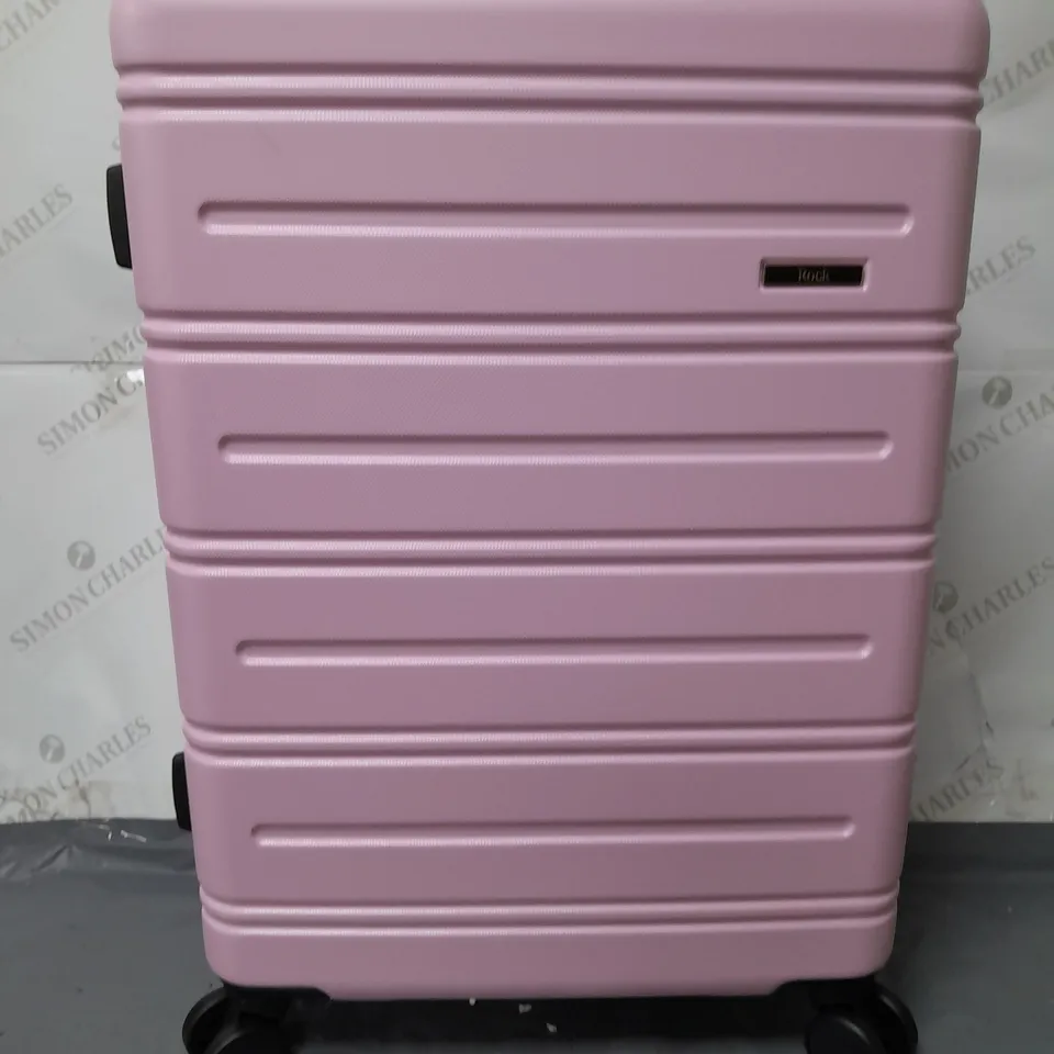 LARGE ROCK WHEELED SUITCASE PINK