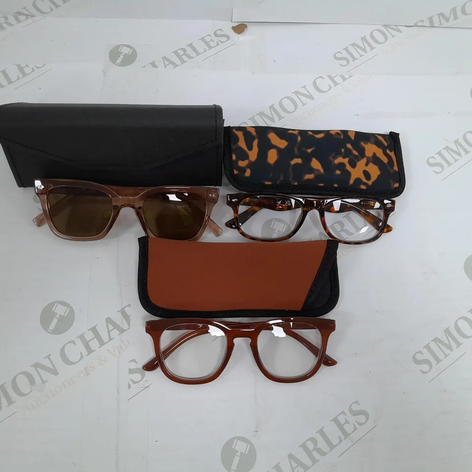 BOXED HUMMINGBIRD POLARISED SUNGLASSES & READER 3PC SET
