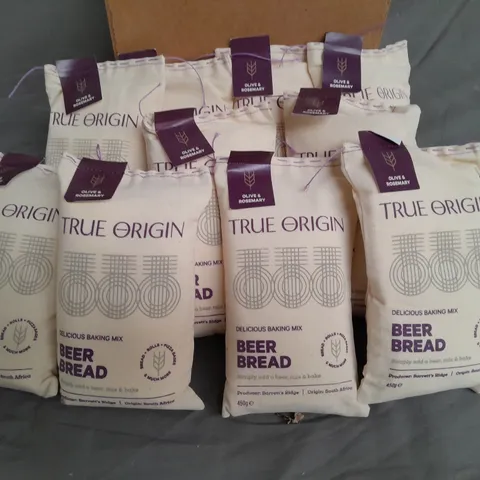 LOT OF 10 450G PACKS OF BARRETS RIDGE OLIVE & ROSEMARY BEER BREAD