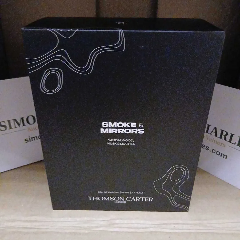 BOXED THOMPSON CARTER SMOKE AND MIRRORS EAU DE PARFUM 100ML