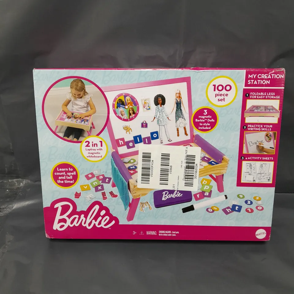 BOXED BARBIE MY CREATION STATION SET 