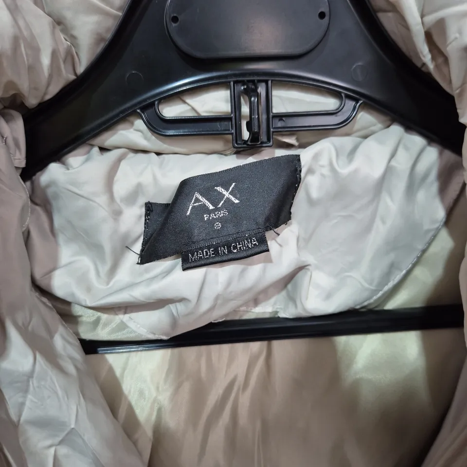 AX PARIS BEIGE LONG PUFFER COAT – WOMEN'S OUTERWEAR.