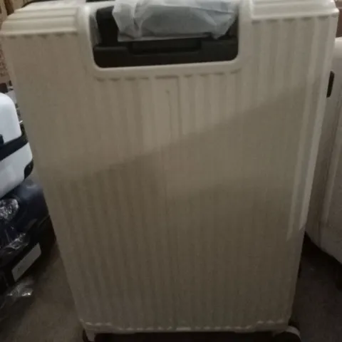 LUGG TRAVEL SUITCASE WHITE 