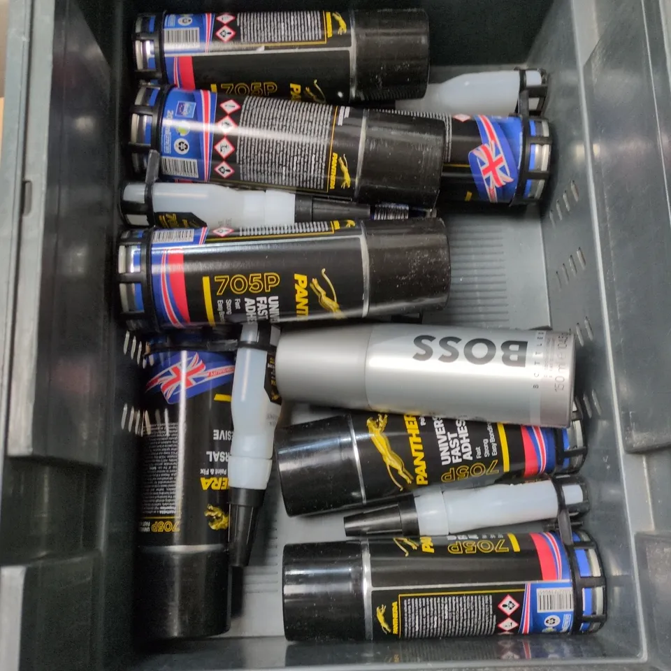APPROXIMATELY 15 ASSORTED AEROSOLS TO INCLUDE BOSS BODY SPRAY, AIR WICK LIFE SCENTS REFILL AND IMPULSE TEASE BODY SPRAY