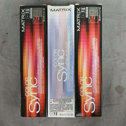 BOX OF APPROXIMATELY 20 ASSORTED MATRIX SO COLOUR SYNC PRODUCTS