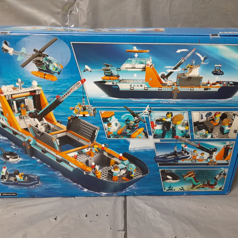 BOXED LEGO CITY ARCTIC EXPLORER SHIP 60368