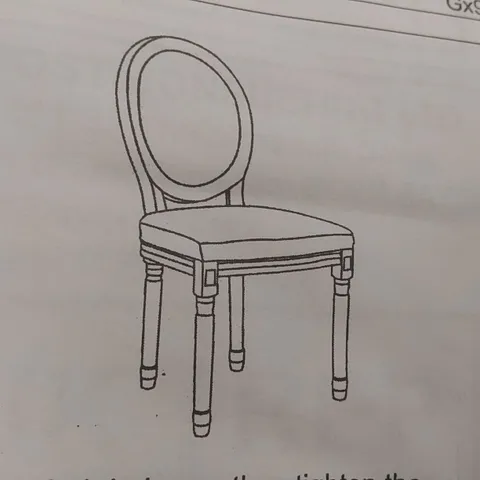 BOXED PAIR OF HOMEMIYN DINING CHAIRS