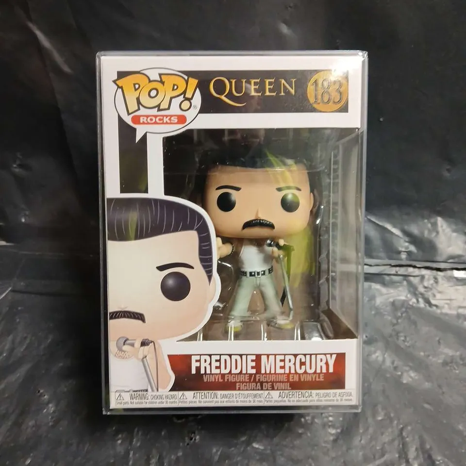 FUNKO POP! ROCKS FREDDIE MERCURY VINYL FIGURE QUEEN - 183